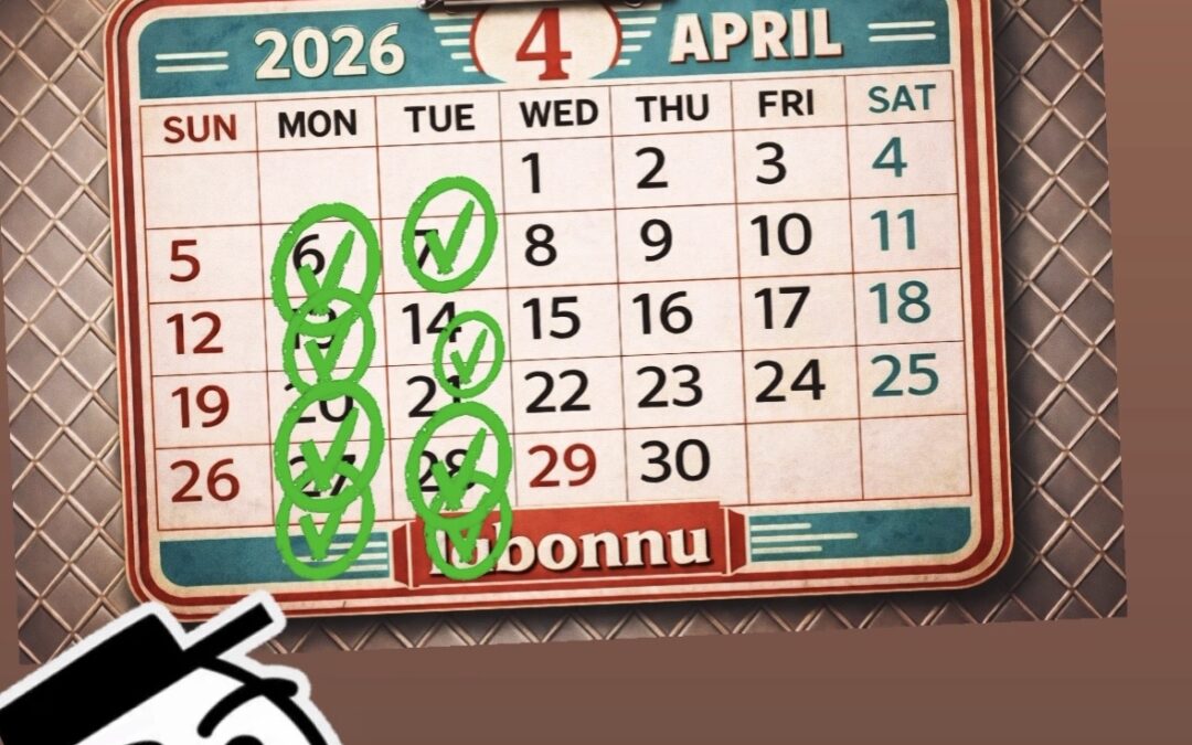 2026 ４月お休みのお知らせ